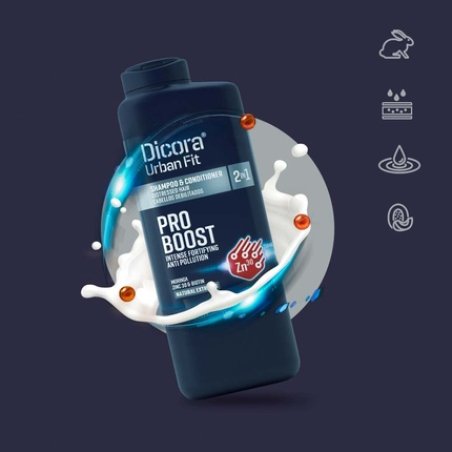 Dicora Uf Men Care Fortifying 2-in-1 Shampoo 365ml