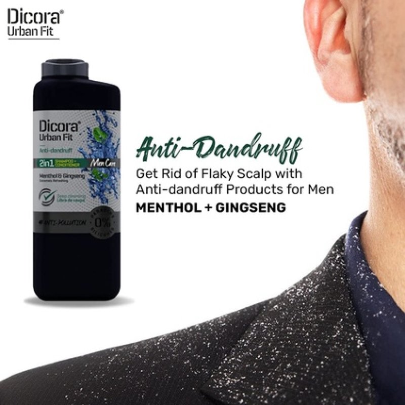 Dicora Uf Champu Men Care Anti-Dandruff 2-in-1 365ml