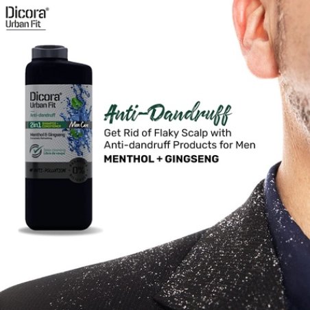 Dicora Uf Champu Men Care Anti-Dandruff 2-in-1 365ml