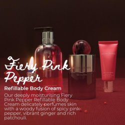 Molton Brown Fiery Pink Pepper Refillable Body Cream 200ml