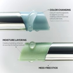 Tirtir Water Mellow Lip Balm 01 Icy Blue 0.11 Fl Oz Color Changing