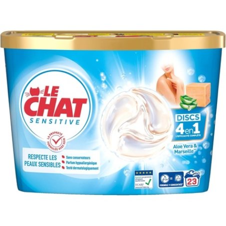 Le Chat Sensitive 4in1 Marseille Soap & Aloe Vera Discs