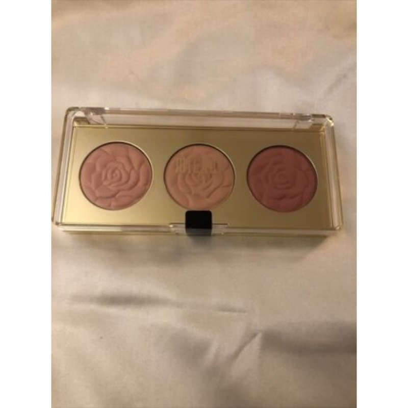 Milani Rose Powder Blush Shade 01 Flowers of Love Trio Palette Sealed 12g NIB