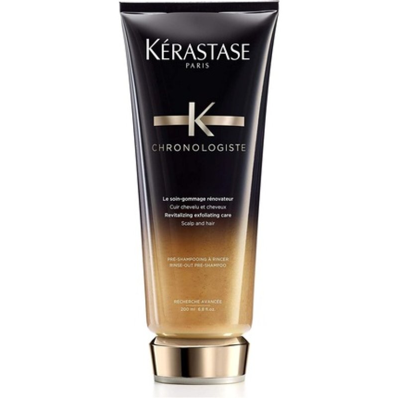 Tratament pentru scalp pre-sampon Kerastase Chronologiste Revitalizing Exfoliating Care, Toate tipurile de par, 200ml