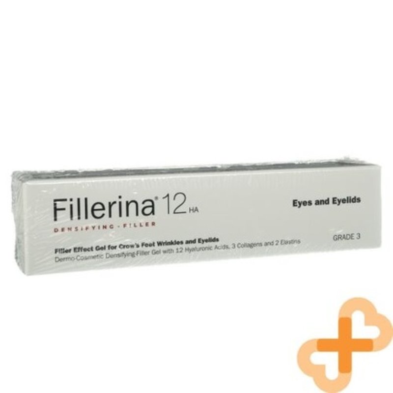 Fillerina 12 HA Filler Gel Crow's Feet Wrinkles and Eyelids Grade 3 15ml