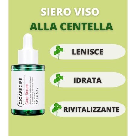 Beausta Cicarecipe Serum Asiatica for Sensitive and Dry Skin 30ml