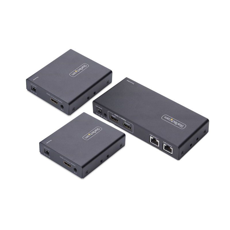 StarTech.com 2-Port HDMI Extender and Splitter Over CAT6, 4K 60Hz, Up to 230ft (70m), 1x2 HDMI over Ethernet