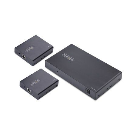 StarTech.com Rallonge et Répartiteur HDMI 4 Ports sur CAT6, 4K 60 Hz, Jusqu'à 70 m, Kit de Distribution HDMI 1x4 sur