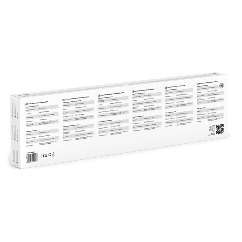 Savio KB-04 keyboard Home/Office USB QWERTY UK International Black