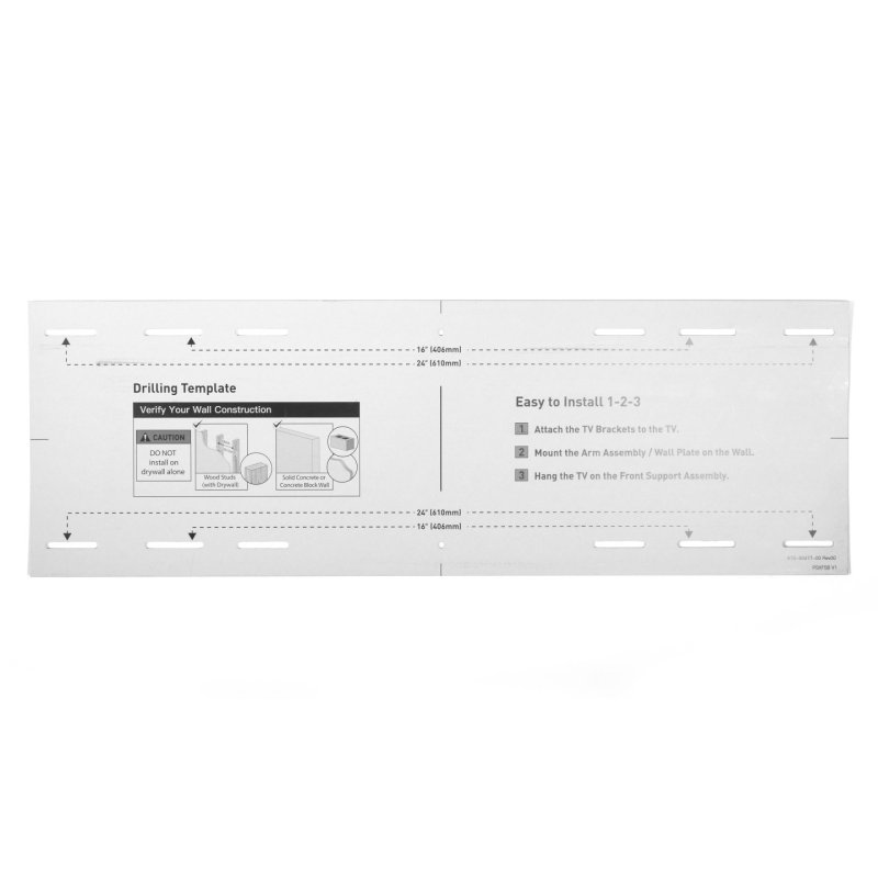 Montis Uchwyt TV „DENALI” 37"- 105" MT162 2,67 m (105") Noir