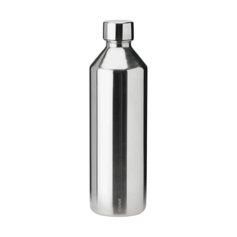 Stelton - Sparkling Water Bottle - Stainless Steel - 1.2 L
