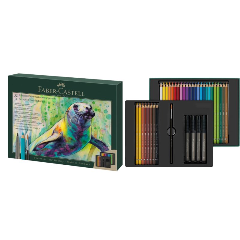 Faber-Castell Pitt Artist Pen Gift Set Multicolore 37 pièce(s)