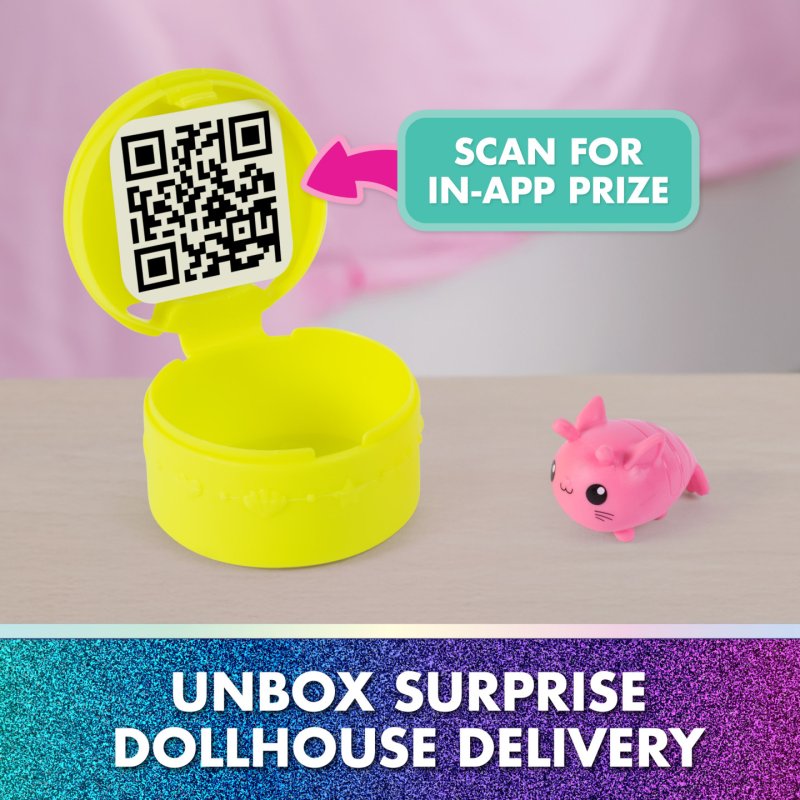 Gabby's Dollhouse : The Movie, Coffret Aquarium coloré de MerCat, avec figurines et accessoires pour maison de