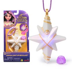 Unicorn Academy, Sophia’s Light Up Necklace & Glitter Ring for Girls Pretend Play & Dress Up, Dolls & Unicorn Toys