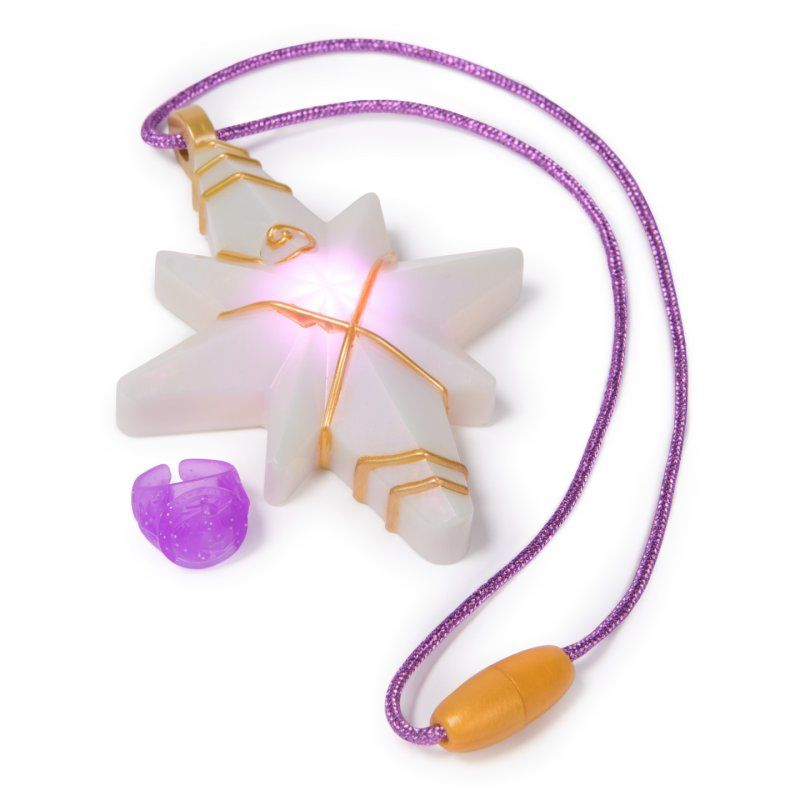 Unicorn Academy, Sophia’s Light Up Necklace & Glitter Ring for Girls Pretend Play & Dress Up, Dolls & Unicorn Toys
