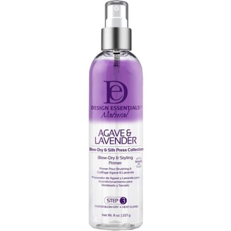 Design Essentials Natural Agave & Lavender Blow-Dry & Styling Primer 8oz - Step 3