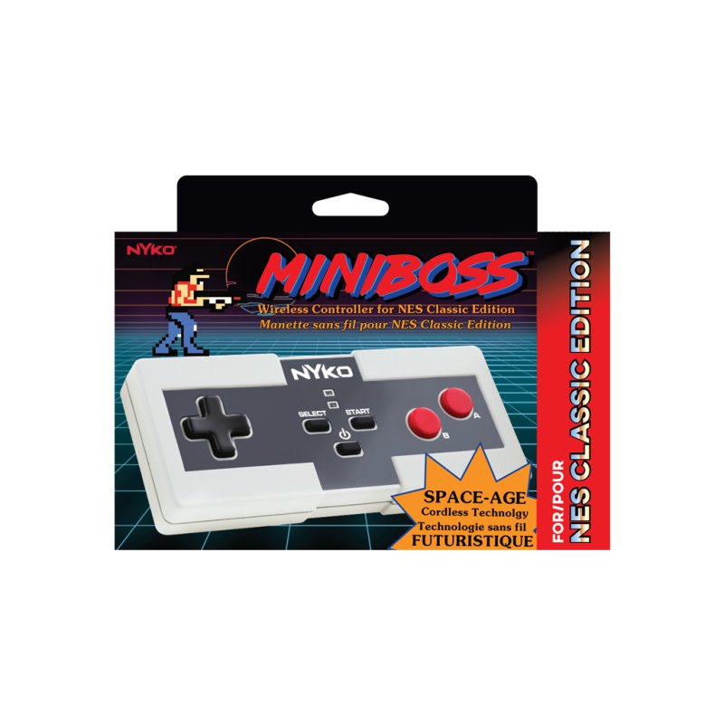 My Arcade Nyko Controller Miniboss Classic NES Mini Wireless