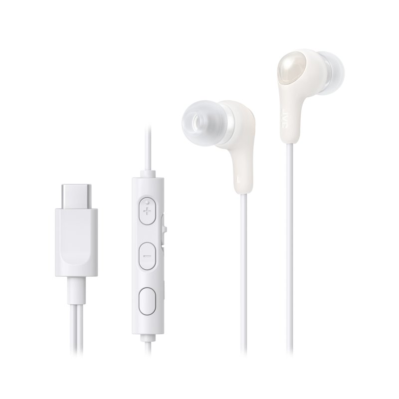 JVC HA-FR9UC Headset Wired In-ear Calls/Music USB Type-C White