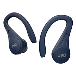 JVC HA-EC25T Casque True Wireless Stereo (TWS) Crochets auriculaires Sports Bluetooth Bleu