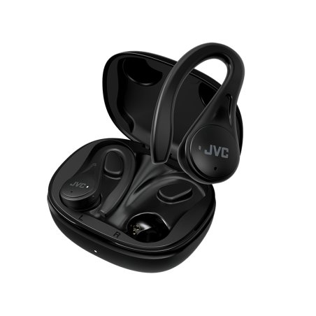 JVC HA-EC25T Casque True Wireless Stereo (TWS) Crochets auriculaires, Ecouteurs Appels/Musique Bluetooth Noir