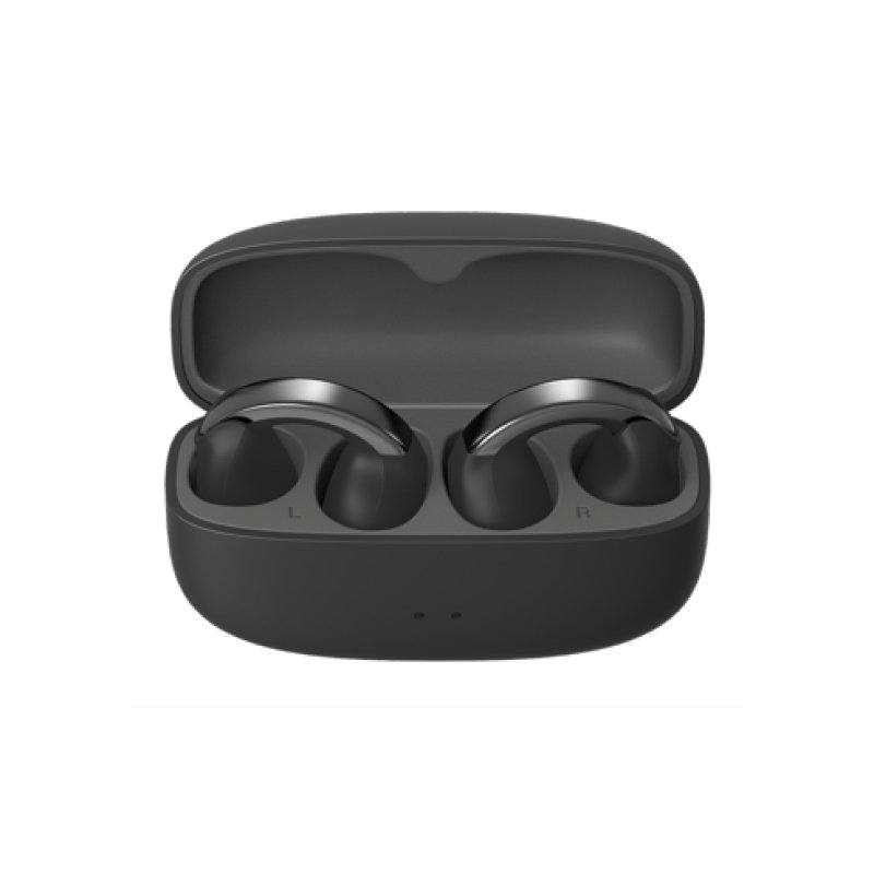 JVC Nearphone Headset True Wireless Stereo (TWS) Ear-clip-on Calls/Music Bluetooth Black