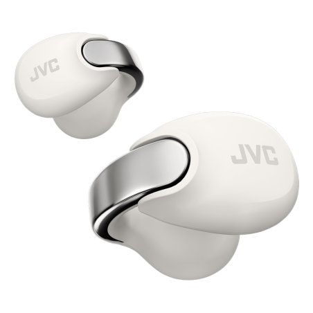 JVC HA-NP1T Headset True Wireless Stereo (TWS) Ear-clip-on Calls/Music USB Type-C Bluetooth Silver, White