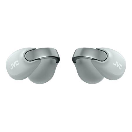 JVC HA-NP1T Casque True Wireless Stereo (TWS) Clip d'oreille Appels/Musique USB Type-C Bluetooth Gris, Argent