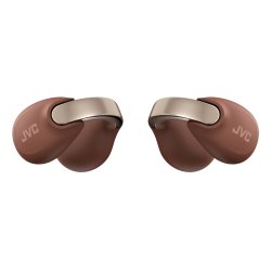 JVC HA-NP1T Casque True Wireless Stereo (TWS) Clip d'oreille Appels/Musique USB Type-C Bluetooth Marron, Argent