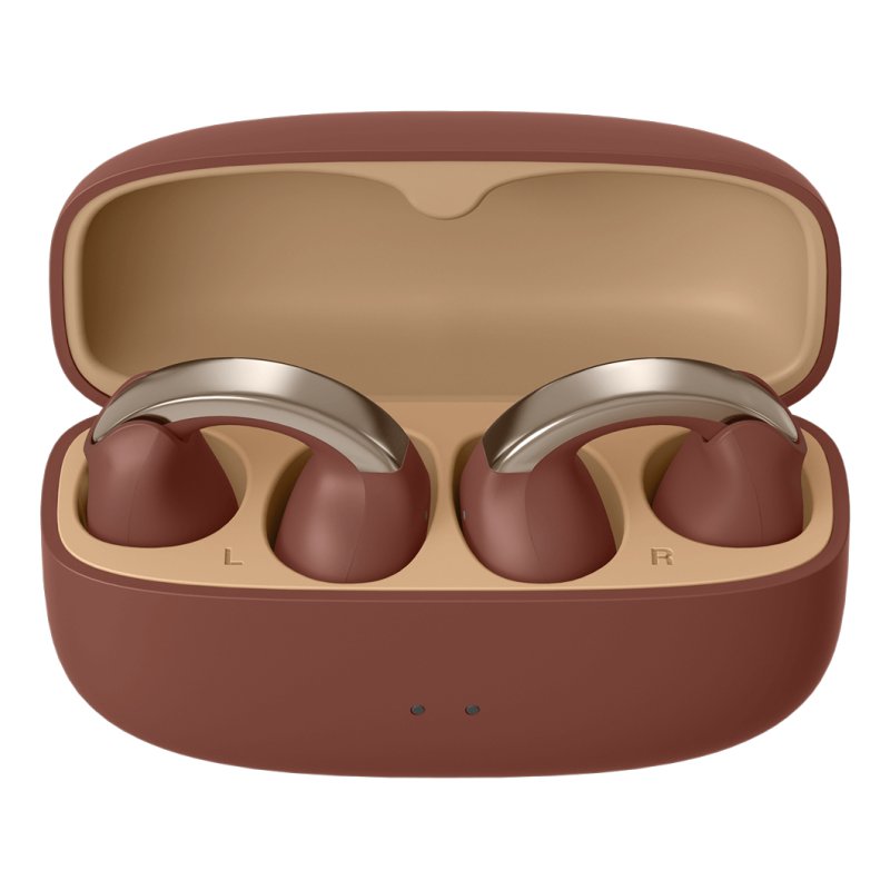 JVC HA-NP1T Casque True Wireless Stereo (TWS) Clip d'oreille Appels/Musique USB Type-C Bluetooth Marron, Argent