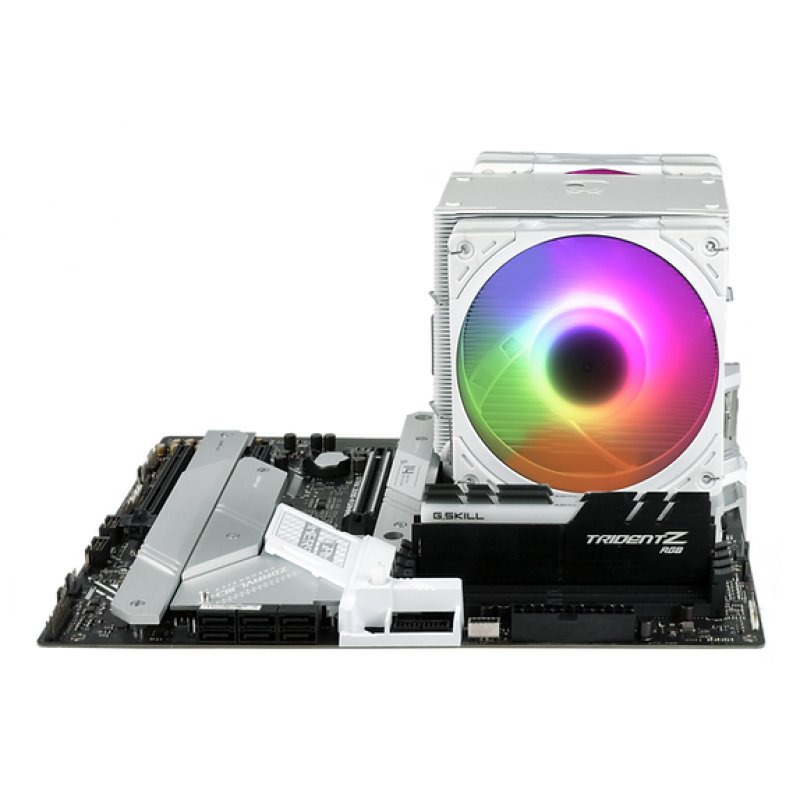 Scythe MUGEN 6 Carte-mère Ventilateur 12 cm Blanc 2 pièce(s)