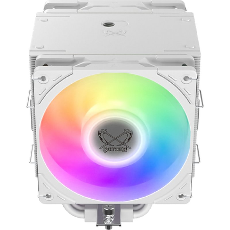 Scythe MUGEN 6 Carte-mère Ventilateur 12 cm Blanc 2 pièce(s)