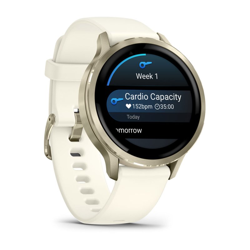 Garmin Venu 4 3.05 cm (1.2") AMOLED 41 mm Digital 390 x 390 pixels Touchscreen Gold Wi-Fi GPS (satellite)