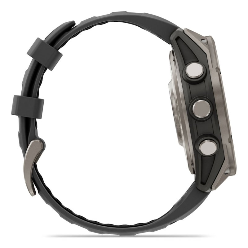 Garmin fēnix 8 Pro 3,56 cm (1.4") AMOLED 47 mm Numérique 454 x 454 pixels Écran tactile Graphite, Titane Wifi GPS
