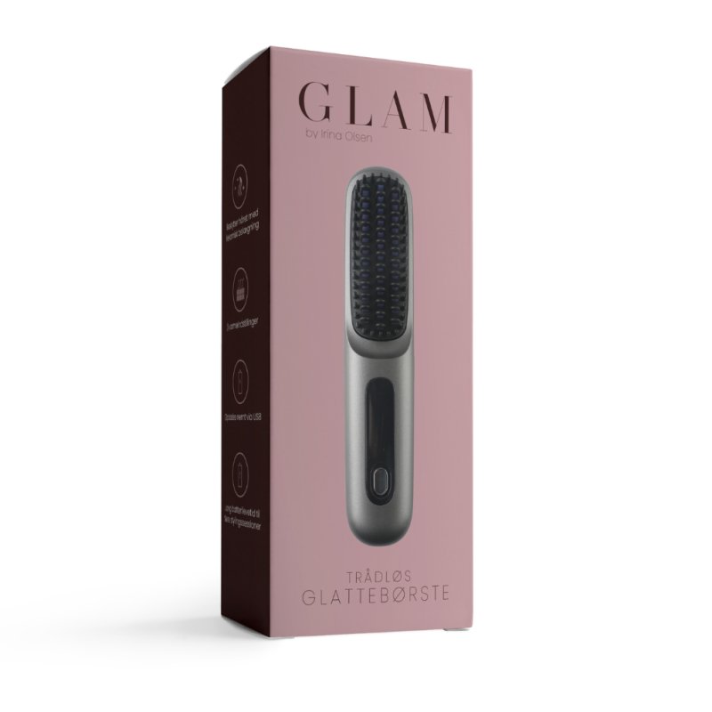 GLAM By Irina - Cordless Straightening Brush
