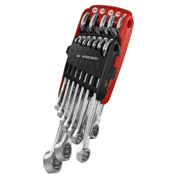 Facom Combination wrench set, 14 pieces ( 8 to 24 mm)