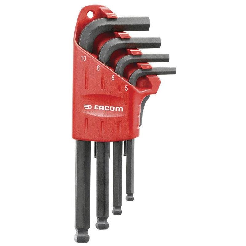 Facom 83SH.JP9A - Set of hex keys with spherical head, 1.5 - 10 mm