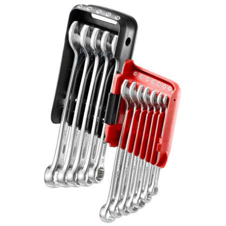 Facom 440.JP12A 7mm - 19mm Combination Wrench Set With Holder (12 pc.)