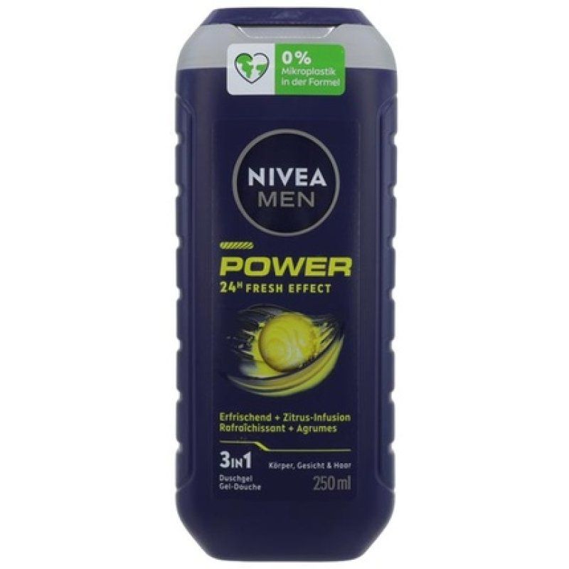 Nivea Nivea Shower For Men Power Fresh 250ml