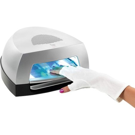 UV Protection Gloves for Manicure SPF 30 Size M