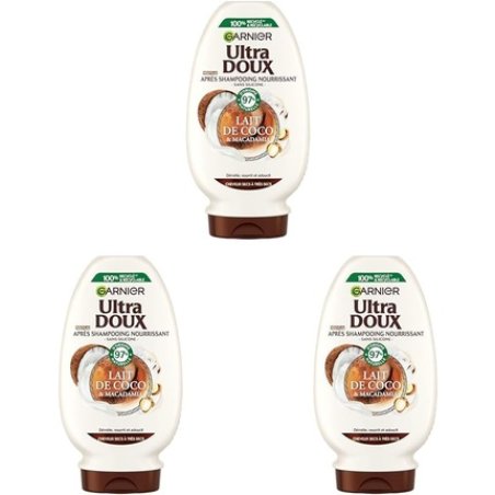 Garnier Ultra Doux Conditioner with Coconut Milk and Macadamia 250ml
