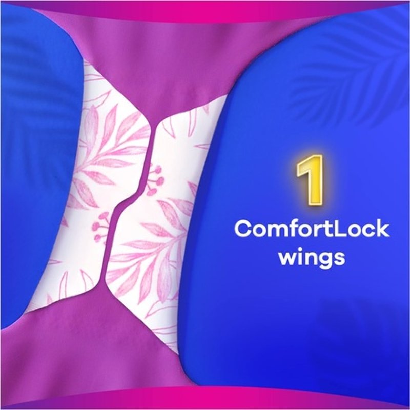 Always Platinum Normal Sanitary Towels With Wings 24 Pads Size 1 - Pack of 24