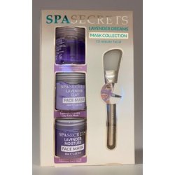 Spa Secrets Clay Trio Face Masks 60ml