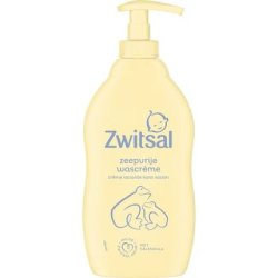 Zwitsal Baby Wash Cream Soapfree With Pump Gentle And Safe For Baby's Skin