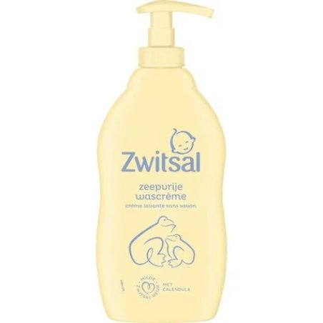 Zwitsal Baby Wash Cream Soapfree With Pump Gentle And Safe For Baby's Skin