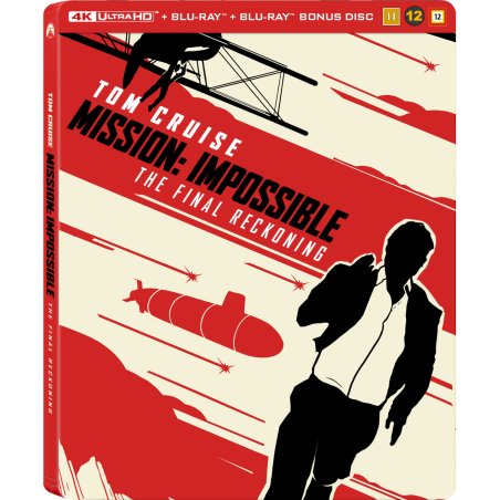 Mission: Impossible - The Final Rekockning 3-disc Steelbook