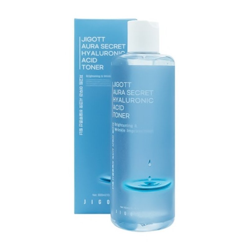 Jigott Hyaluron Aura Secret Hyaluronic Acid Toner 300 Ml