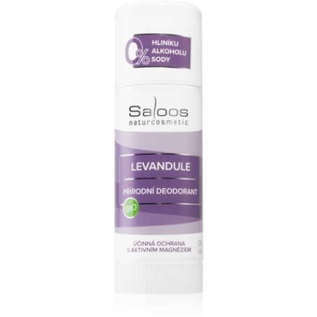 Saloos Bio Deodorant Lavender 50 ml - Solid Deodorant