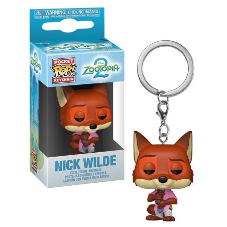 ZOOTOPIE 2 - Pocket Pop Keychain - Nick Wilde