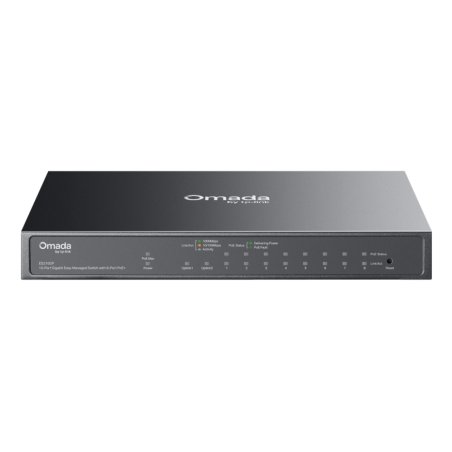 SWITCH OMADA TP-LINK 10-PORT GIGABIT EASY MANAGED SWITCH WITH 8-PORT POE 