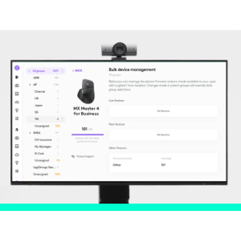Logitech MX Master 4 for Business souris Bureau Droitier RF sans fil Bluetooth 8000 DPI